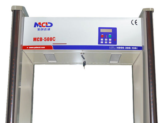 Remote Control 18 Zones Fireproof Walkthrough Metal Detector